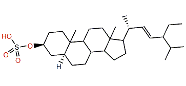 24-Ethyl-5a-cholest-22-en-3b-ol sulfate